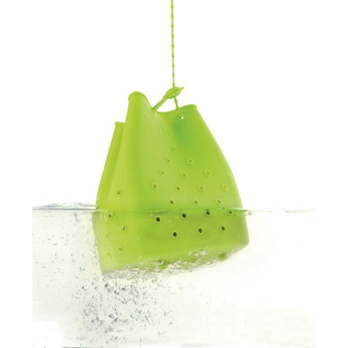 Ibili 749300 Sac pour Pot au Feu, Pastique, Vert, 12 x 6 x 18 cm