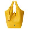 Polo Play Iconic Pony тисненная фурнитура сумка-хобо женские сумки желтая 3616852667338