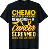 Химия была бы намного полезнее, если бы футболка унисекс с изображением рака кричала