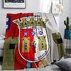 1PC Sporting Clube de Braga Patterned Flannel Blanket Suitable For All Seasons for Home Decor Warmth and Comfort Gifts Holiday Present