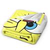 Funny Cartoon Blanket SpongeBob SquarePants Plush Novelty Soft Throw Blankets for Home All Season