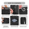 44L Vacuum Bags for Travel Waterproof Luggage Vacuum Storage Bag Vacuum Compression Bag  Backpack