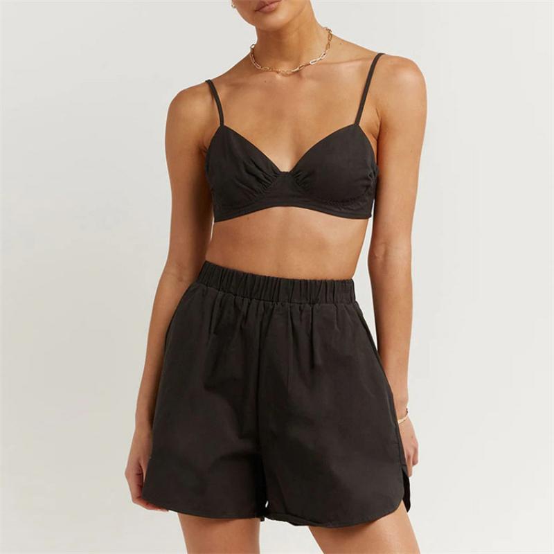 Рубашка с шортами, женский повседневный свободный кардиган с длинным рукавом, пижамный комплект из 3 предметов, осенний винтажный элегантный шикарный классический базовый пижамный комплект, домашняя одежда