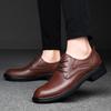 Высококачественные деловые туфли из натуральной кожи, новые мужские повседневные туфли, классические итальянские деловые туфли-оксфорды для мужчин, офисные туфли