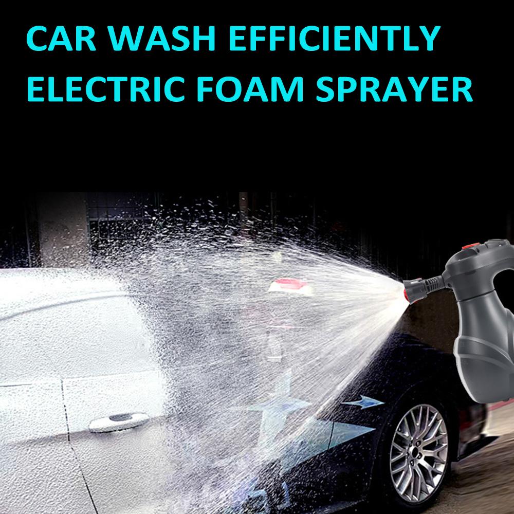 Electric Car Foam Sprayer 2L Car Detailing Foam Sprayer 3000mAh Battery Transparent and Visible Capacity Scale for Home