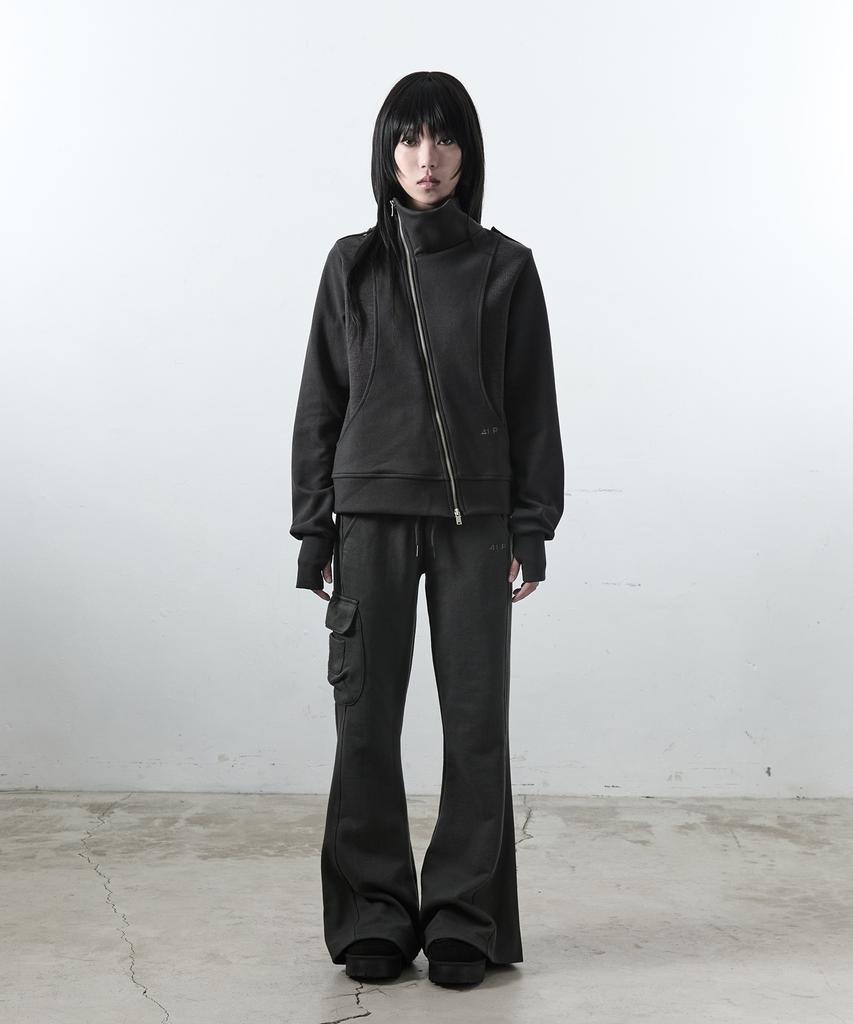 41PRAY Мини Карманные Брюки Bootcut / Угольный