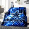 Dallas Cowboys Print Flannel Blanket High Quality Warm Comfortable Cover for All Seasons Perfect for Gifts Home Decor
