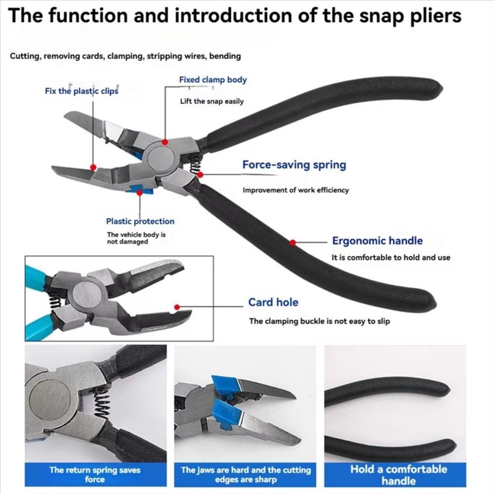 Fastener Plier Auto Trim Removal Tool Car Door Panel Clip Tool Audio Dashboard Repair