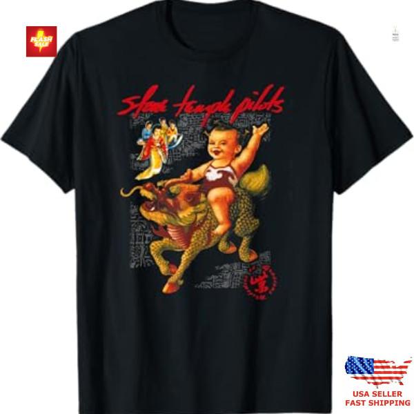Новая одежда STP Фиолетовая футболка Stone Temple Pilots Рок-группа Футболка Подарок для фаната Унисекс футболка