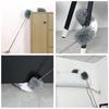 Household Ceiling Blinds Cleaner Bendable Washable Cleaning Brush Extension Pole Ceiling Stair Portable Duster Cleaning Tools