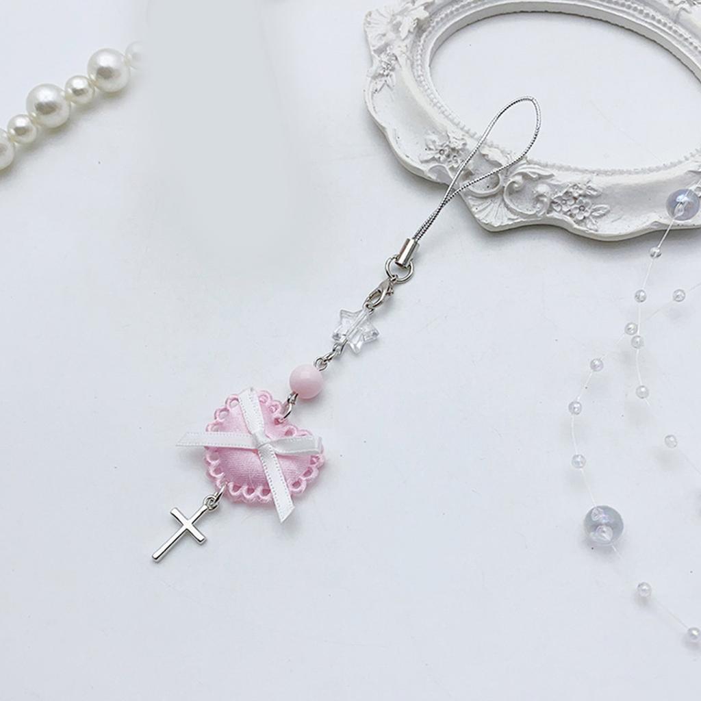 Стильный телефонный брелок-подвеска, уникальный брелок, милая телефонная цепочка, милый бант, кулон для телефона, подходит для телефона или рюкзака