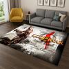 Ретро Ковер Игра God of War Кратос для Спальни Гостиной Дивана Игровой Комнаты Прихожей Домашний Декор, Коврик для Детской Зоны Нескользящий Подарок