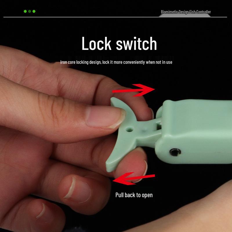 Portable Fish Grip Lock - Secure Fish Control Tool, Outdoor Fishing Accessory, No Escape Fish Clamp