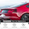 Car Rear Leaf Board Stickers Rear Fender Decoration Trim Decal Sticker For Ford Mustang 2015 Up Car Exterior Accessories