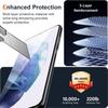 [3 шт.] для Samsung Galaxy S21 5G Защитное стекло для экрана, Комплект для автоматической установки, Твердость 9H, Без пузырьков, Прозрачный, Совместимый с чехлом, Защита от царапин