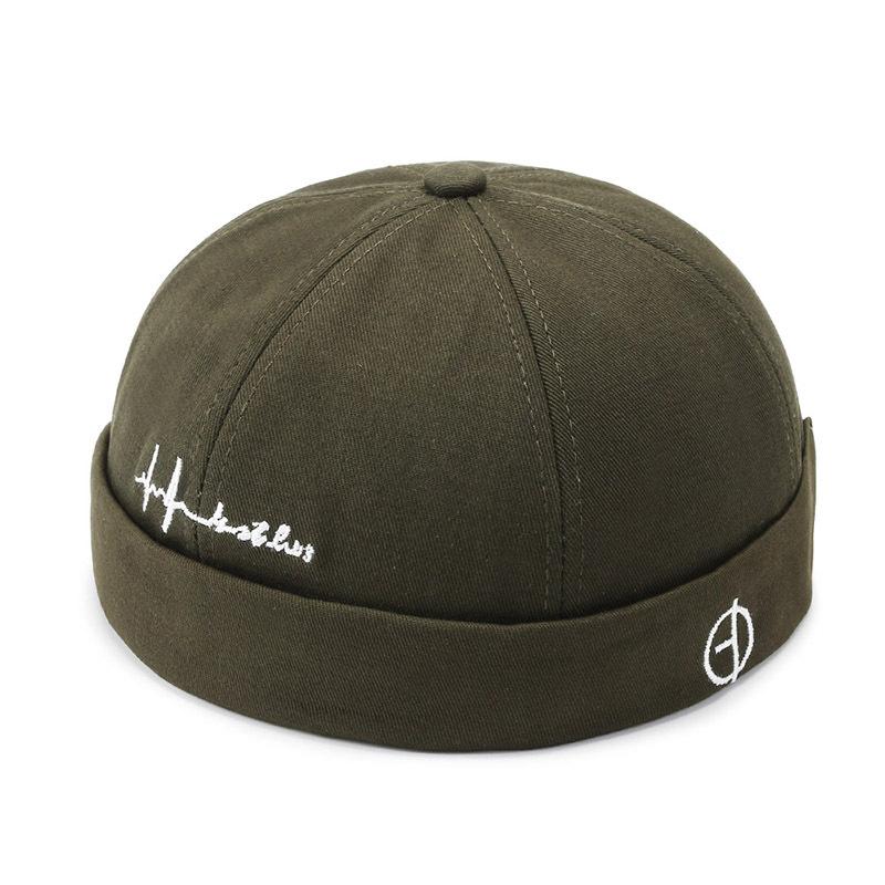 Винтажная шапка-купол, мужская шапка-кепка Melon Beanie, однотонная шапка Docker, унисекс, регулируемая, зимняя шапка для женщин и мужчин, шапки-капоры