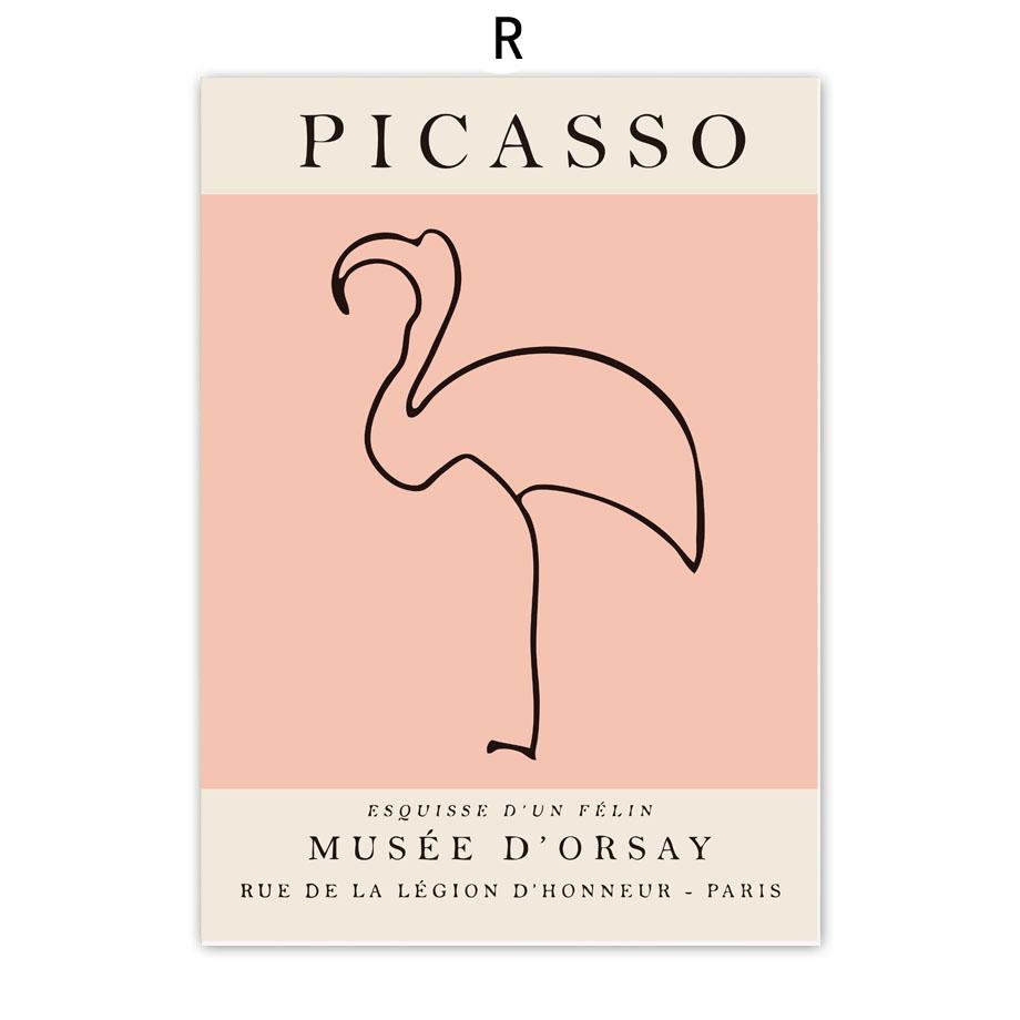 Matisse Andy Warhol Butterfly Botanical Canvas Painting Blue Bauhaus Wall Art Posters And Prints For Living Room Decor Pictures