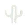 Shower Door Hook No Drill Anti-Scratch Protection Universal Fit Bath Hanger Easy Installation Bathroom Organizer