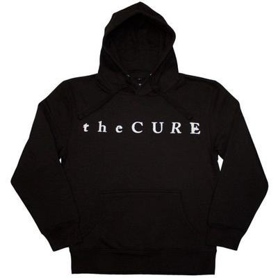 The Cure унисекс для взрослых Песни затерянного мира с логотипом сзади с принтом пуловер с капюшоном