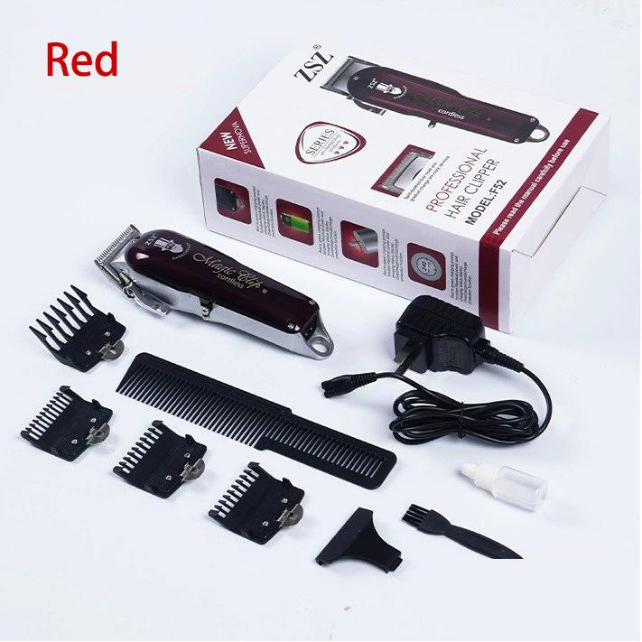 18W High Power Professional Gradient Hair Clipper Hair Salon Tools Haircut Machine Oil Head Retro High Quality Hair Trimmer