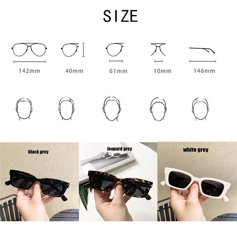 Модные женские солнцезащитные очки Мужские солнцезащитные очки Ретро Прямоугольные солнцезащитные очки для прыжков Di Модные женские солнцезащитные очки для уличной стрельбы Очки в стиле хип-хоп