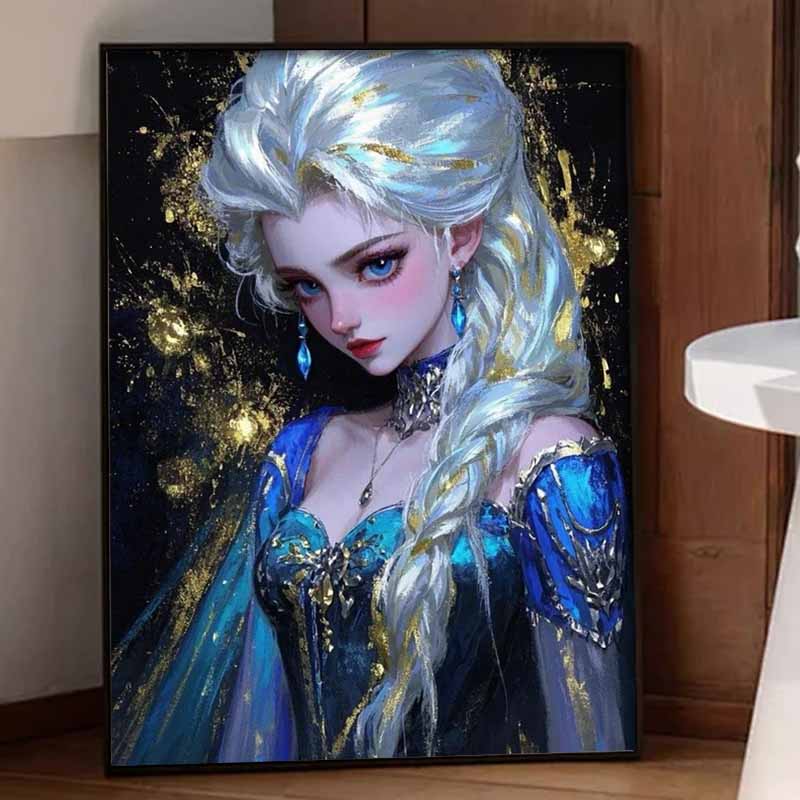 Disney Набор для алмазной мозаики Эльза Ледяная Королева, Декор для дома, Поделка, Идеальный Подарок Своими Руками