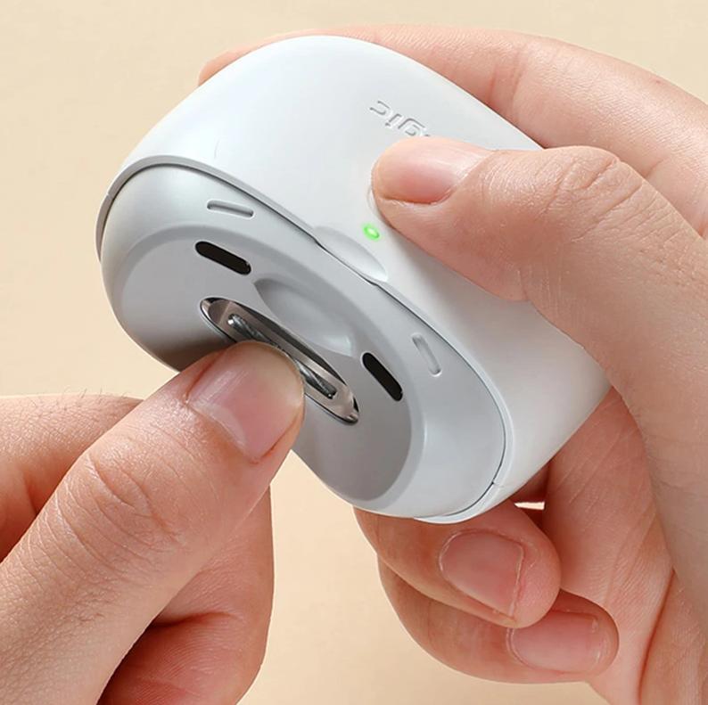 Upgrade Youpin Seemagic Electric Automatic Nail Clippers Light Trimmer Nail Cutter Manicure For Baby Elder Care Scissors Tools