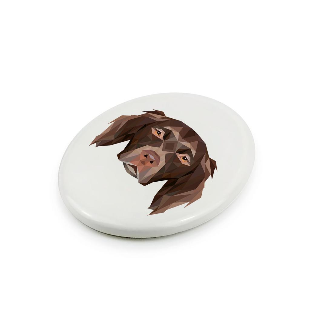 Münsterländer -Płytka Ze Zdjęciem I Napisem Geometryczna Marki Art-Dog