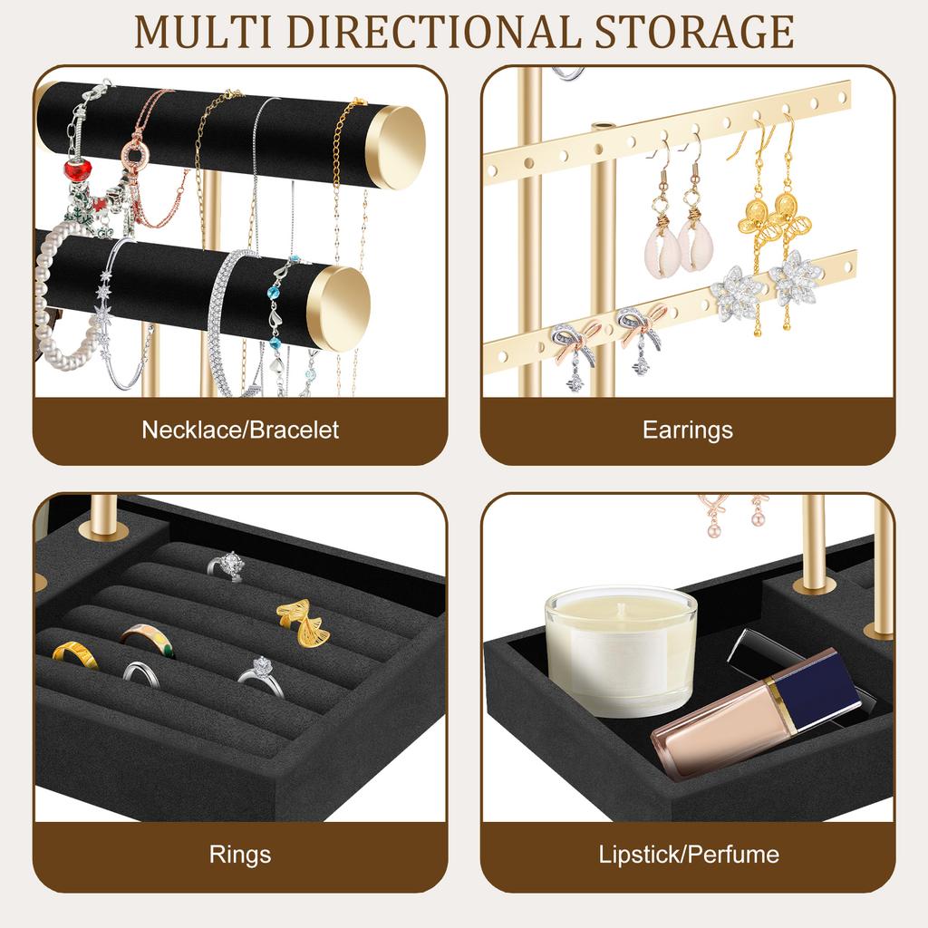 Practical Bracelet Holder Stand Multifunctional Jewelry Display Holder Bracelet Holder Display Stable Jewelry Organizer for Home