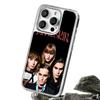Чехол для телефона ManeS-skinS с хип-хоп дизайном для iPhone 16 15 14 13 12 11 Pro Max, защитный чехол из овчины с серебряным краем