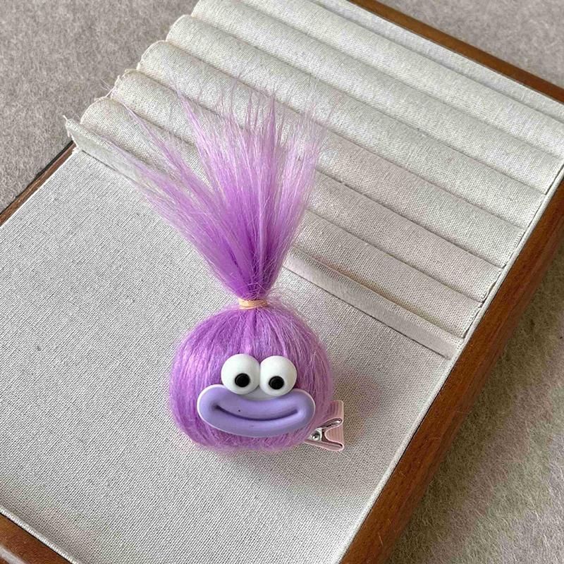 Смешная заколка для волос Милая челка Шпилька для волос Головной убор Сломанная заколка для волос Заколка-утконос Аксессуары для волос Подарок на детский праздник