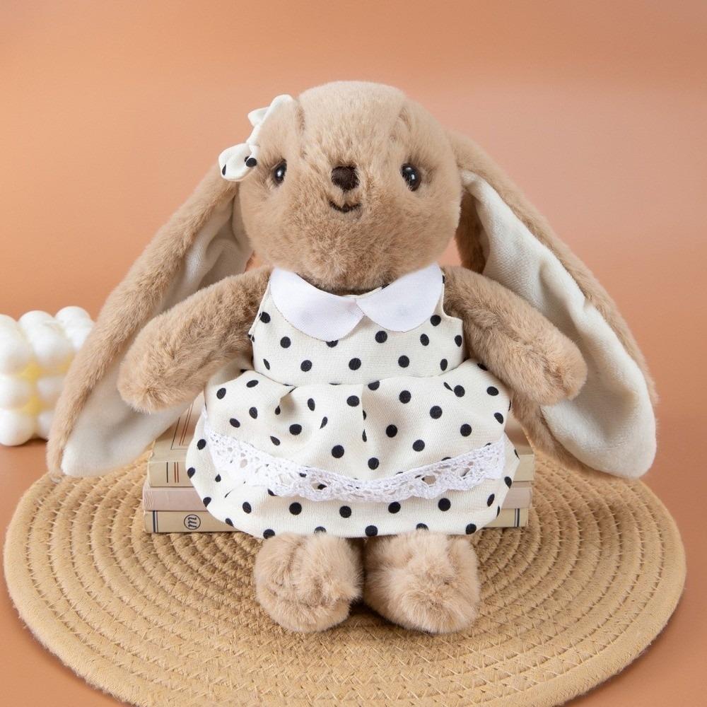 Clothed Bunny Bunny Plush Toy Super Soft Rabbit Plushie Stuffed Animal Rabbit Girls Gift