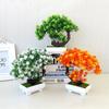 Simulation Fake Potted Bonsai Tree Artificial Plant Desk Ornament Artificial Plant Bonsai Small Tree Pot Home Decoration