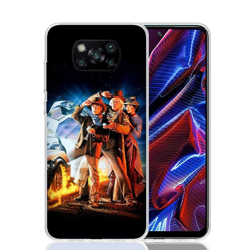 Back To The Future TV Phone Case For Xiaomi Poco X7 X6 X5 Pro F7 Ultra Redmi 15C 15 13 13C 12 12C 10 10A 10C 9 9A 9C 9T Cover Po
