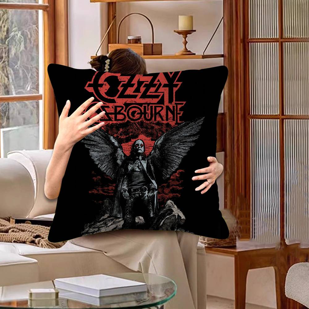 Heavy Metal Band Rock Ozzy Osbourne Band Pillow Gift Home Office Decoration Pillow Bedroom Sofa Car Cushion Coverpillow Case