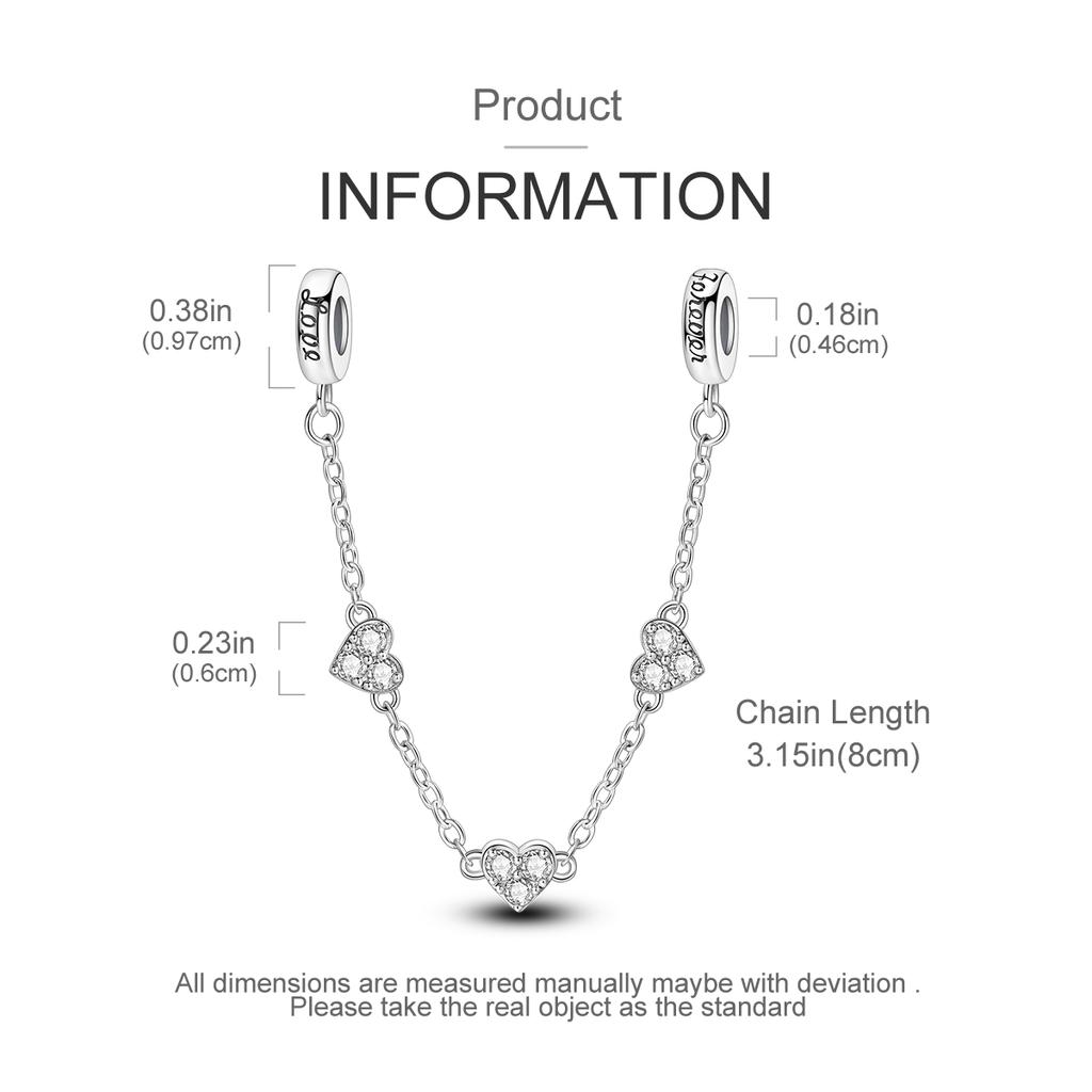 Новая медная цепочка безопасности Шарм-подвеска в виде лунного цветка и звезды Подходит для оригинального браслета DIY для женщин и девушек