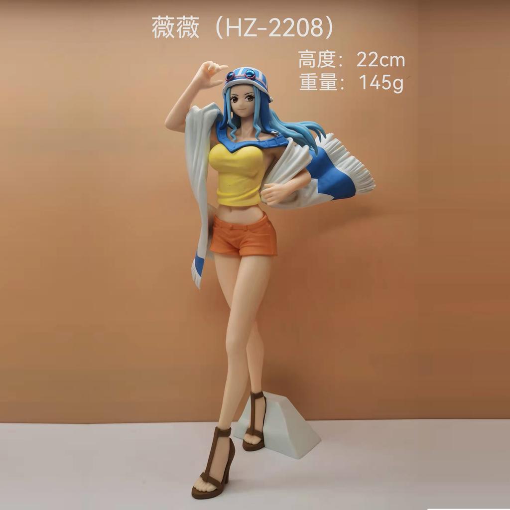 Anime One Piece Figure Sweet Style Pirates Nefeltari Vivi GRANDLINE JOURNEY Boa Hancock Nami Action Figure Model Toys In Stock