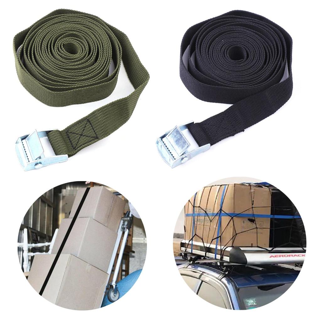 Автомобильная нейлоновая походная дорожная сумка стяжной ремень для багажа грузовой трос пряжка стяжной ремень