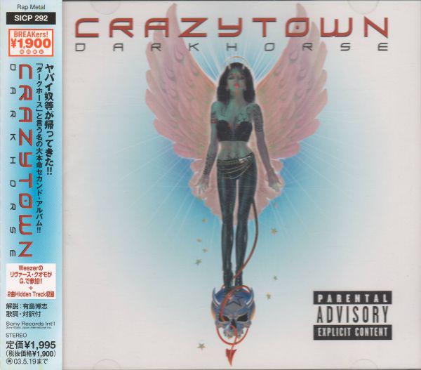 CD CRAZY TOWN - Darkhorse SICP292 SONY 2002 Japan ObiRock Used
