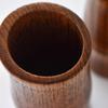 1PC Creative Bamboo Tube Shape Toothpick Holder Personality Household Solid Wood Toothpick Tank Living Room Kitchen Portable Wooden Toothpick Box