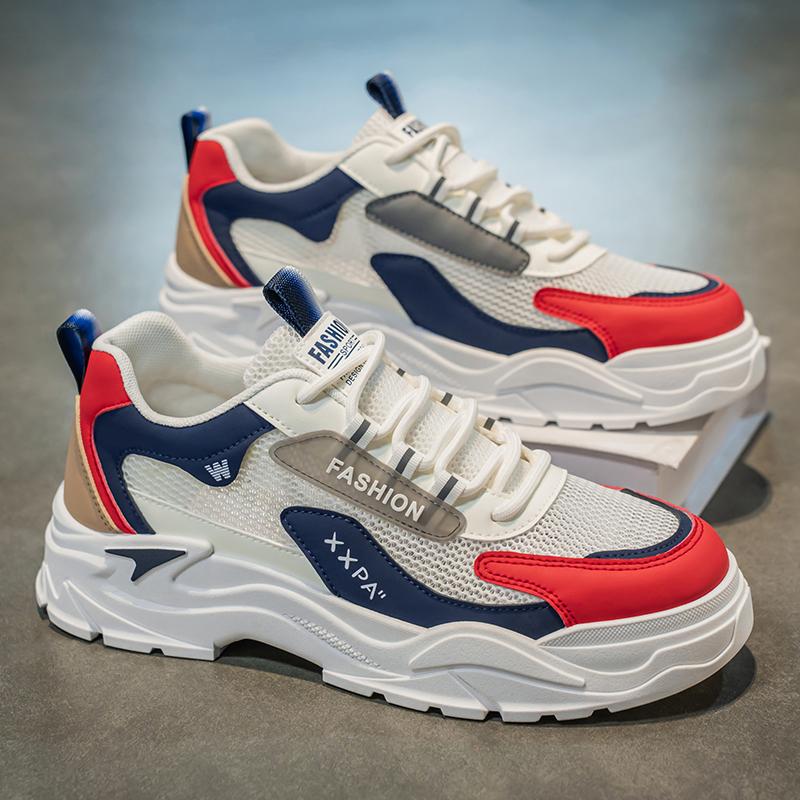 Новые модные мужские туфли Four Seasons Low Top, удобные дышащие повседневные кроссовки