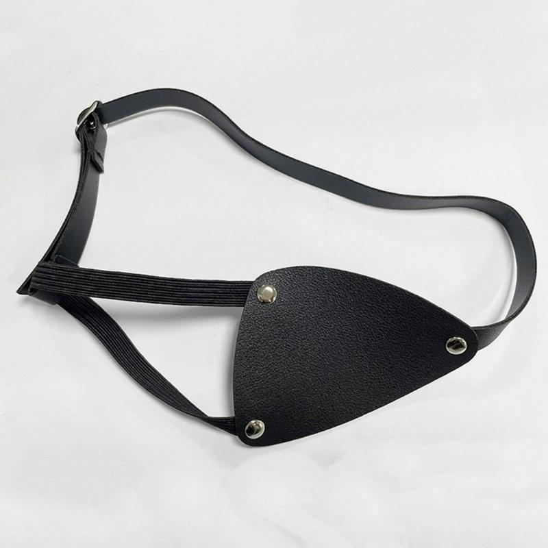 Средневековые Рыцари Пиратские Повязки на Глаз Кожаная Повязка на Глаз Маска для Глаз Ренессанс Средневековый Пиратский Костюм Хэллоуин Косплей