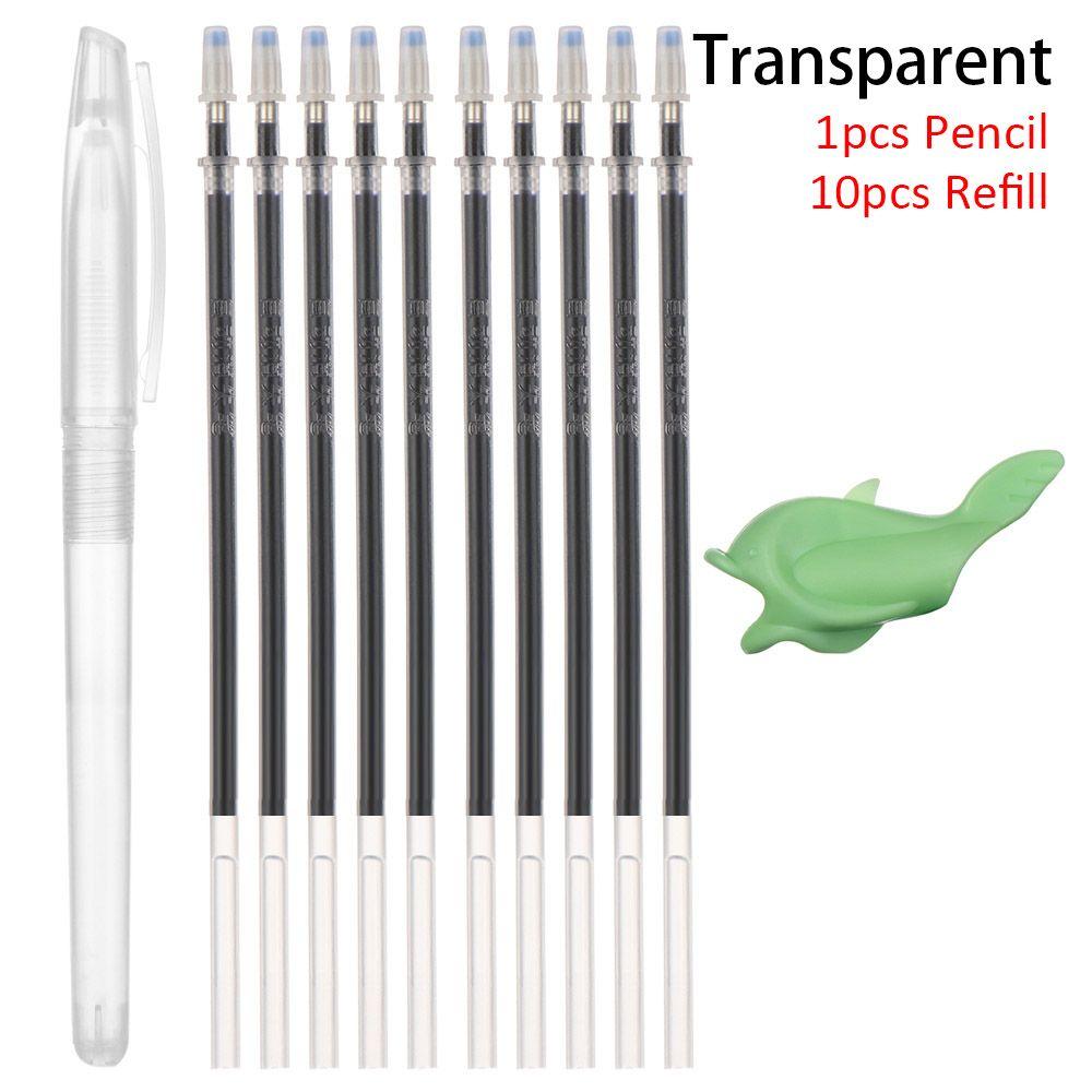 Automatically Blue Gel Pens Magic Pen Kit Disappearing Refill Invisible Ink Automatic Fade Pen