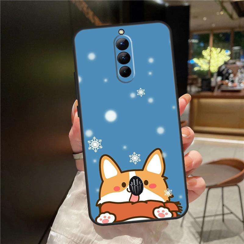 Cartoon Corgi Dog Case For ZTE Nubia Red Magic 8 Pro 8S Pro Plus RedMagic 9 Pro Plus 6 7 6S 7S 6R 5S 5G Cover