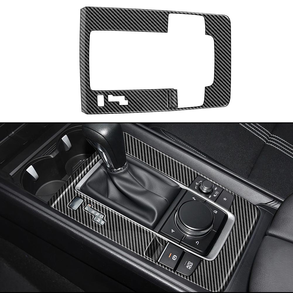 Добавьте нотку класса к вашему Mazda CX50 с помощью отделки панели переключения передач из углеродного волокна 2023 2024 Стильное улучшение