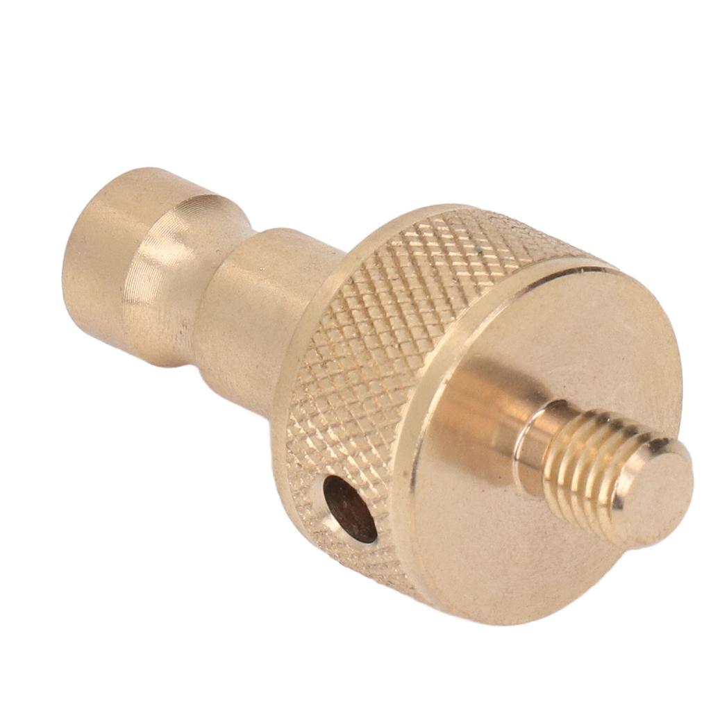 Адаптер призмы для полюса M8 с наружной резьбой, медный адаптер призмы для основания наблюдательной опоры штатива