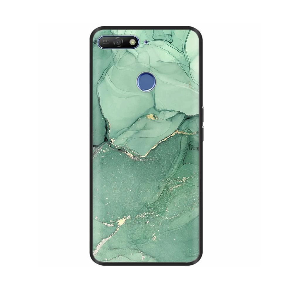 Cute Candy Painted Cover For Huawei Honor 7A Pro Case Soft Silicone Back Cover For Honor 7C Cases Honor7A Pro 5.7" Cases Bumper