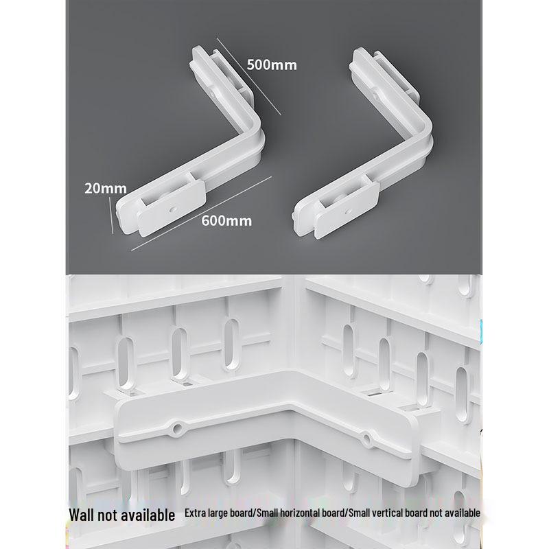 Pegboard Accessories: Small Hooks, Baskets, and Shelves for Kitchen, Bathroom, and Study Room
