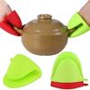 Kitchen Resistant Gloves Kitchen Heat Clips Insulation Non Stick Anti-slip Holder Clip Hot Proof Kitchen Small Accessories Tools