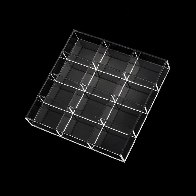 Дисплей для медиаторов KC Kyoritsu Изготовлен из акрила, 12 квадратов KPD-12